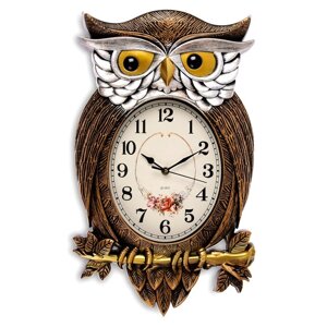 Часы настенные, серия: Детские, "Символ мудрости", дискретный ход, 32 х 51 см