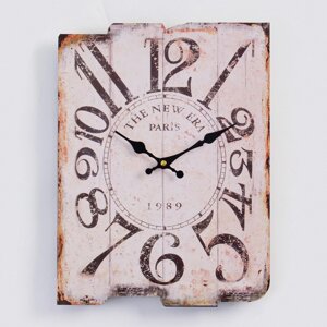Часы настенные, серия: Интерьер, "Кроумер", плавный ход, 30 x 40 см, 1 АА