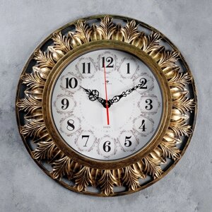 Часы настенные, серия: Интерьер, "Мушота", плавный ход, d=51 см