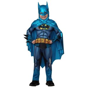 Карнавальный костюм "Бэтмэн" 2 с мускулами Warner Brothers р. 116-60