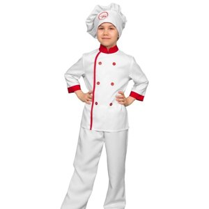 Карнавальный костюм «Шеф-повар 3», р. M, рост 128-134 см