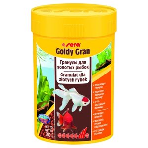 Корм Sera Goldy Gran для золотых рыб, в гранулах, 100 мл, 30 г