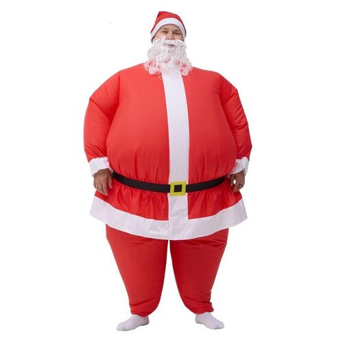 Костюм надувной «Санта-Клаус», рост 150-190 см