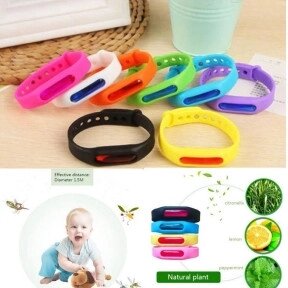 Антимоскитный силиконовый браслет от комаров Wing Wing Ball / Для детей и взрослых