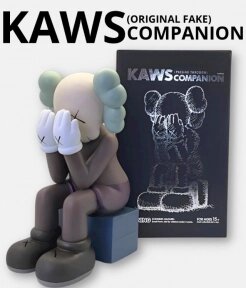 Kaws Companion Passing Through Игрушка 28 см. Коричневый