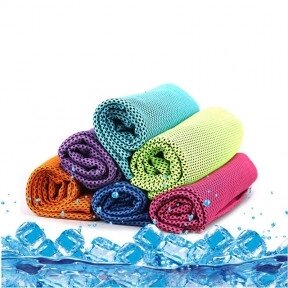 Спортивное охлаждающее полотенце Super Cooling Towel Синий