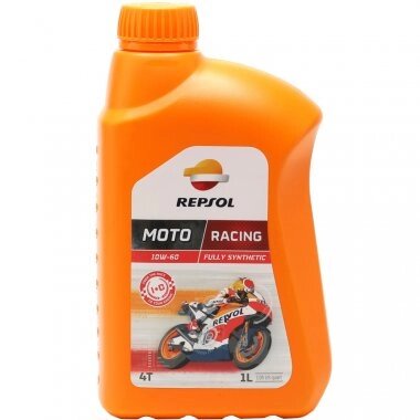 Масло четырехтактное 10W40 синтетическое REPSOL Moto Racing 4T 1 л от компании ООО "Энерджи Ритейл" - фото 1