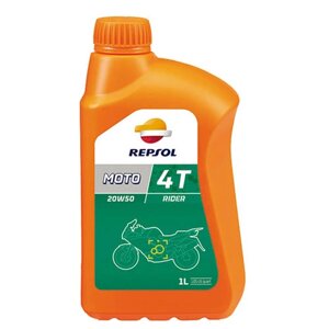 Масло четырехтактное 20W50 минеральное REPSOL Moto Rider 4T 1 л