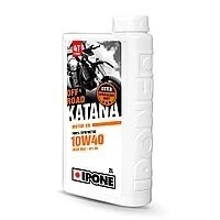 Масло для мотоцикла IPONE KATANA OFF ROAD 10W40 100% Synthetic 2 л от компании ООО "Энерджи Ритейл" - фото 1