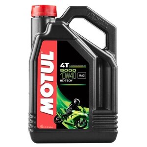 Масло для мотоцикла Motul 5000 10W40 4T 4л