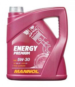 Масло моторное Mannol Energy Premium 5W-30 API SN/CH-4 4л. ESTER