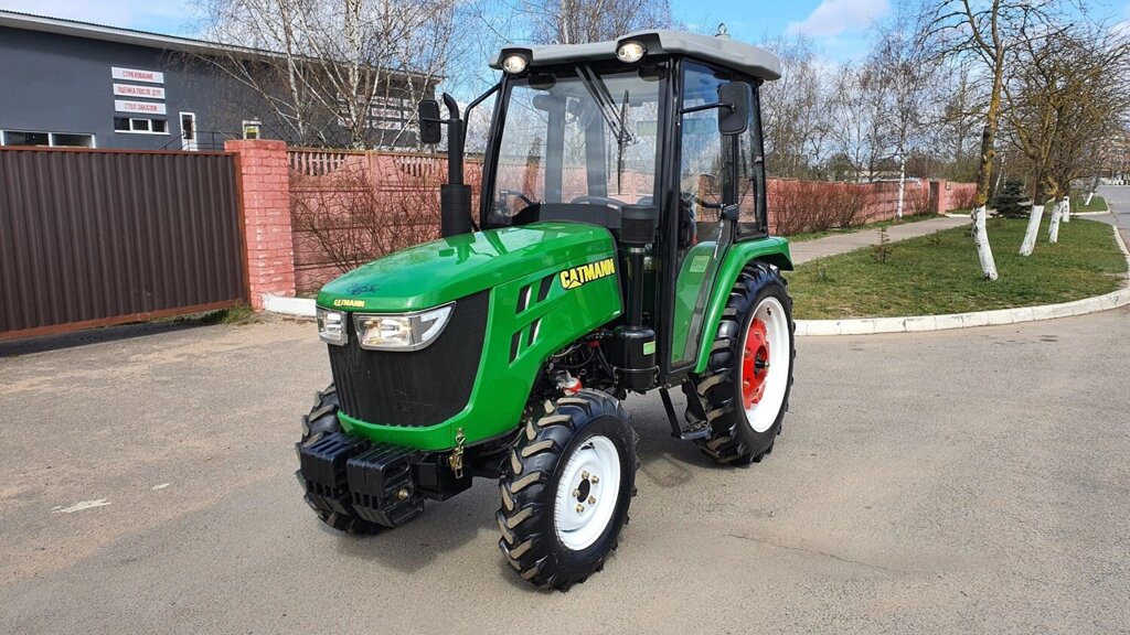 Минитрактор Catmann XD-325 JohnDeere 4х4, с кабиной, 50 л. с. от компании ООО "Энерджи Ритейл" - фото 1