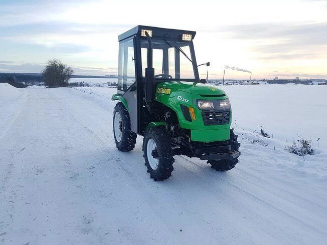 Минитрактор русич Catmann XD-35.4 с кабиной 4x4 24 л. с. от компании ООО "Энерджи Ритейл" - фото 1