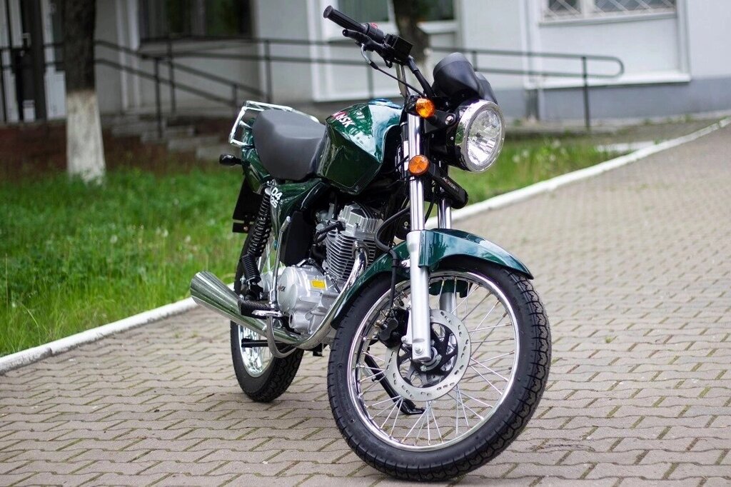 Мотоцикл Minsk D4 125 зелёный от компании ООО "Энерджи Ритейл" - фото 1