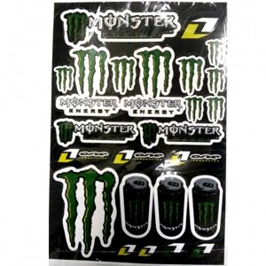 Наклейки для мототехники Monster Energy 1