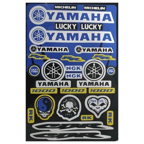 Наклейки на мотоцикл ямаха Yamaha Lucky от компании ООО "Энерджи Ритейл" - фото 1