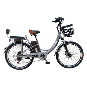 Электровелосипед Smart Venera, мощность 249W, АКБ 48V 15Ah, скорость 25км/ч, пробег 60км, вес 25кг, колеса 26"