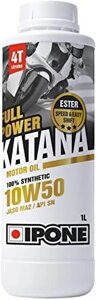 Синтетическое моторное масло IPONE Full Power Katana 10W50 1L