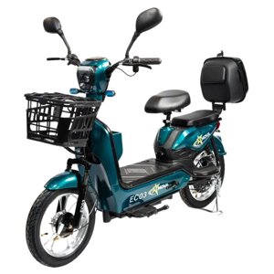 Электроскутер NOVA EC03 500W, мощность 500W, АКБ 48V 20Ah сV инцоV о-кислотный аккумулятор марки Tianneng, скорость