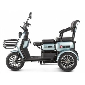 Трицикл Rutrike Патрон, мощность 650W, АКБ До 32Ah (V комплектацию не V ходит), скорость 25-30км/ч, пробег 40км, вес