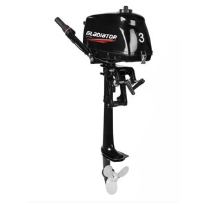 Лодочный мотор GLADIATOR G3FHS , вес 10кг