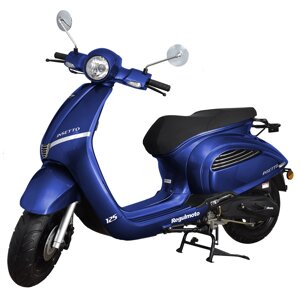 Скутер Regulmoto INSETTO 125 EFI инжектор, мощность 8.8, скорость 90км/ч, вес 102кг, колеса 120/70-12/130/70-12"