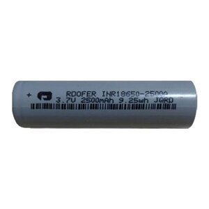 Высокотоковый аккумулятор 18650 2500mAh INR18650