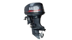 Лодочный мотор BREEZE T40BWS-RPT (электростартер + руль + гидравлика) (2х тактный),