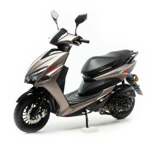 Скутер Motoland FS 50, мощность 3.4, АКБ 12V 7Ah, скорость 49км/ч, вес 74кг, колеса 3.00-10/3.00-10"