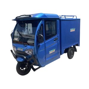 Трицикл грузовой GreenCamel Тендер E1500 (60V 1200W), мощность 1200W, АКБ 60V 52aH, скорость 25км/ч, вес 338кг, колеса