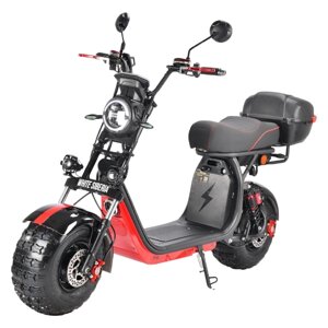 Электроскутер White Siberia PRO 2WD 4000W, мощность 60V 2000W, АКБ 60V 21Ah, скорость 24-60км/ч, пробег 40-60км, вес