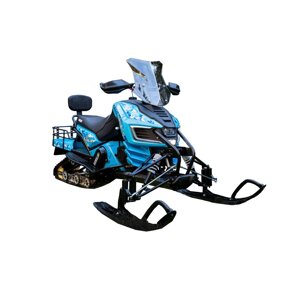 Снегоход Wels 200RS New V2 (мотозапчасти), мощность 16 л. с при 5500 об/мин, АКБ 9 а/ч, скорость 45-60км/ч, вес 135кг