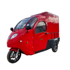 Трицикл грузовой GreenCamel Тендер E1200 (72V 2500W), АКБ 72V 52Ah, скорость 25км/ч, пробег 60км, вес 290кг, колеса