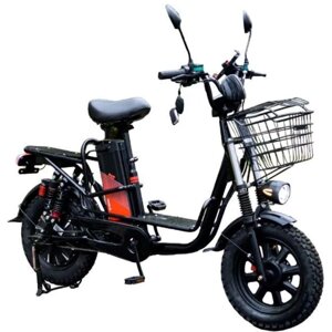 Электровелосипед AVM E-ALFA Fat, мощность 240W, АКБ 21, скорость 25км/ч, вес 60кг, колеса 16"