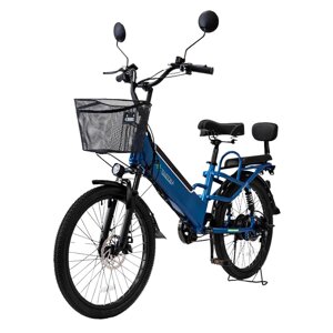 Электровелосипед Yakama S3, мощность 240W, АКБ 13Ah, скорость 25км/ч, пробег 30-40км, вес 36кг, колеса 24*2.125"