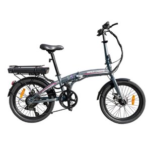 Электровелосипед Hiper Engine Fold X1, мощность 250W, АКБ 36V 10.4Ah, скорость 25км/ч, пробег 40км, вес 24кг, колеса