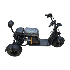 Электроскутер SB Mini Trike Sport, мощность 1200W, АКБ 48V 18Ah, скорость 40км/ч, пробег 30км, вес 58кг, колеса 15х6-6"