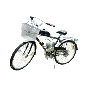 Мотовелосипед STELS Navigator 300 с мотором 80cc, скорость 40км/ч, вес 30кг, колеса 28"