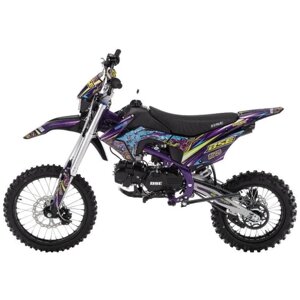 Питбайк BSE MX125 Purple Dragon, колеса 17/14"
