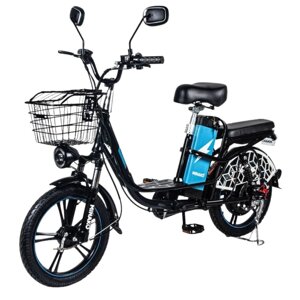 Электровелосипед Minako V8 PRO, мощность 240W, АКБ 60V 12ач, скорость 45км/ч, пробег 45км, вес 35кг