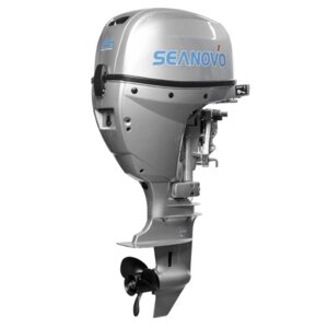 Лодочный мотор SEANOVO SNEF 15 FES EFI Enduro 15 л. с., мощность 15 л. с./11 кW, вес 57кг