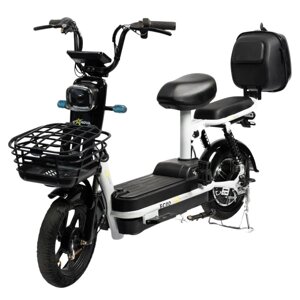 Электроскутер NOVA EC02 350W, мощность 350W, АКБ 48V 12Ah сV инцоV о-кислотный аккумулятор марки Tianneng, скорость