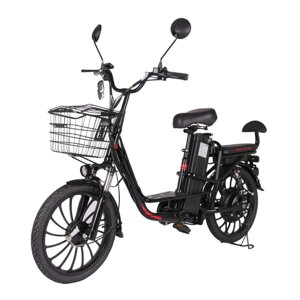 Электровелосипед SB Fiesta, мощность 250W, АКБ 60V 15Ah, скорость 25км/ч, пробег 60км, вес 43кг, колеса 20"