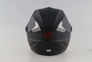 Шлем для мотоцикла BLD-708 черный мат XL (61-62)