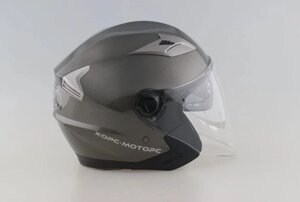Шлем для мотоцикла BLD-708 серый M (57-58)