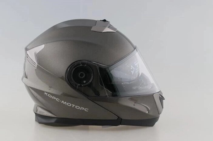 Шлем для мотоцикла модуляр BLD-160 серый XL (61-62) от компании ООО "Энерджи Ритейл" - фото 1