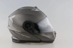 Шлем для мотоцикла модуляр BLD-160 серый XL (61-62)
