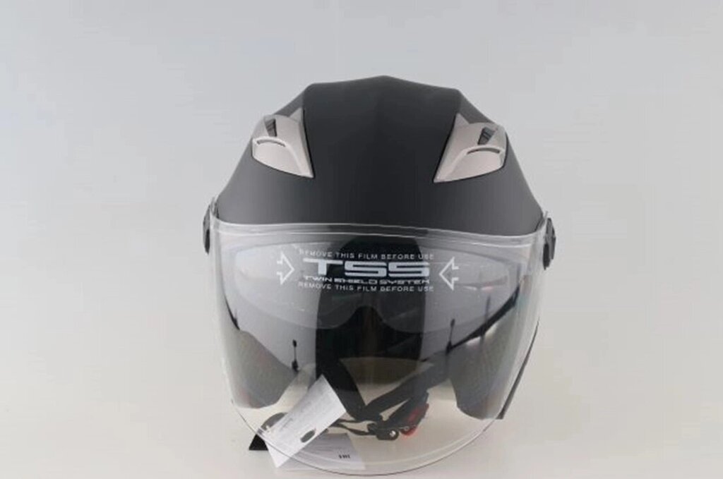 Шлем мотоциклетный BLD-708 черный мат L (59-60) от компании ООО "Энерджи Ритейл" - фото 1