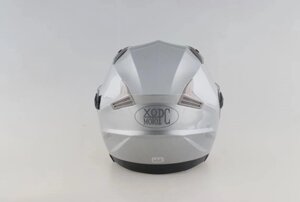 Шлем мотоциклиста BLD-708 серебристый XL (61-62)