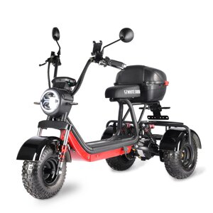 Электроскутер WHITE siberia TRIKE MINI черный